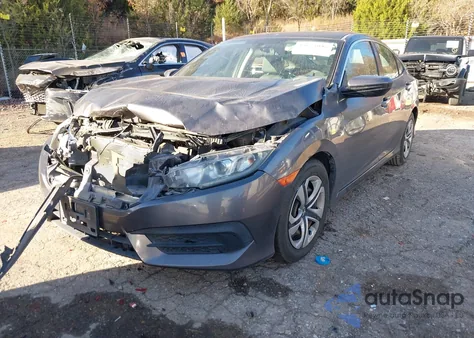 2016 Honda Civic Lx z USA, uszkodzony, nr VIN 2HGFC2F55GH551662